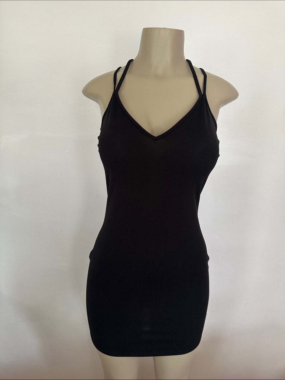 Black mini dress Sz M